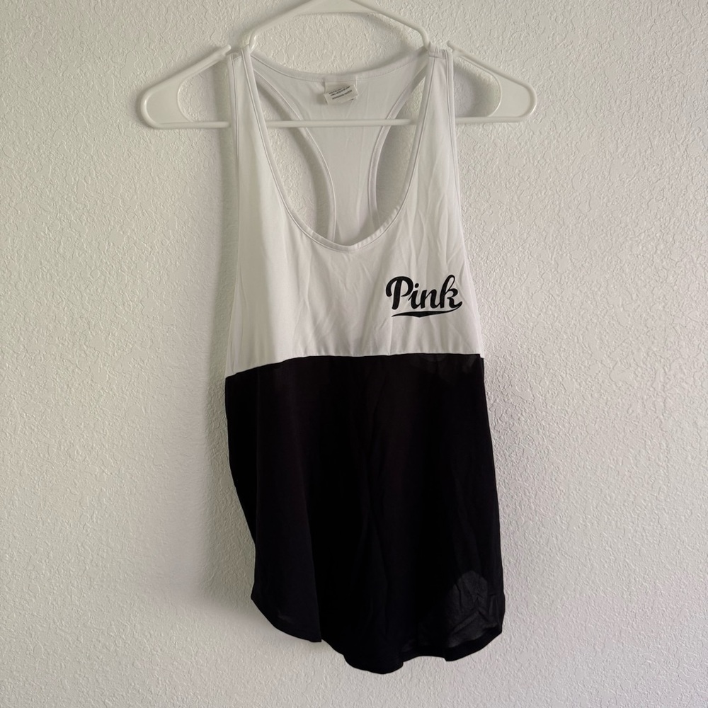 PINK Victoria's Secret White Tank Top